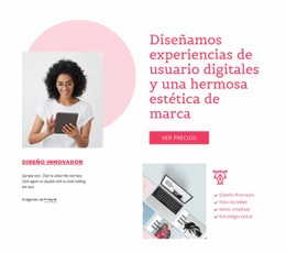 Experiencia De Usuario Digital - Página De Inicio De Descarga Gratuita