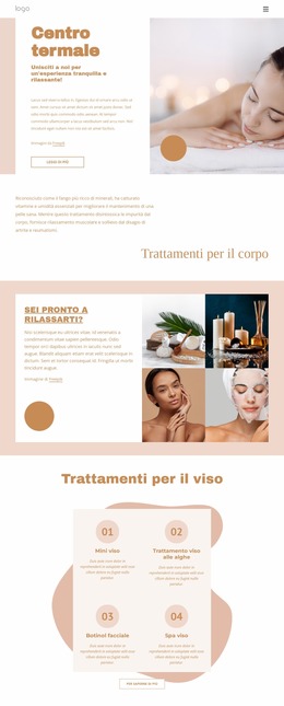 Aromaterapia E Centro Benessere Fitness - Modello Joomla Reattivo Gratuito