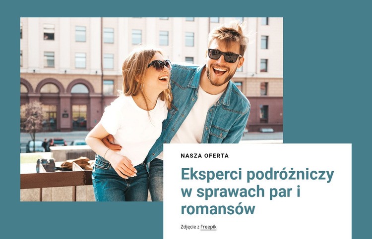 Eksperci od podróży od romansów Szablony do tworzenia witryn internetowych