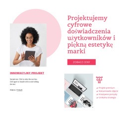 Cyfrowe Wrażenia Użytkownika - Website Creation HTML