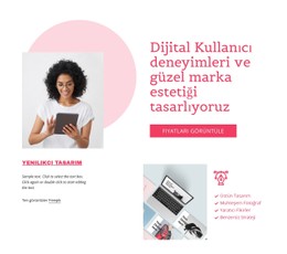 Dijital Kullanıcı Deneyimi Için Web Sitesi Tasarımı