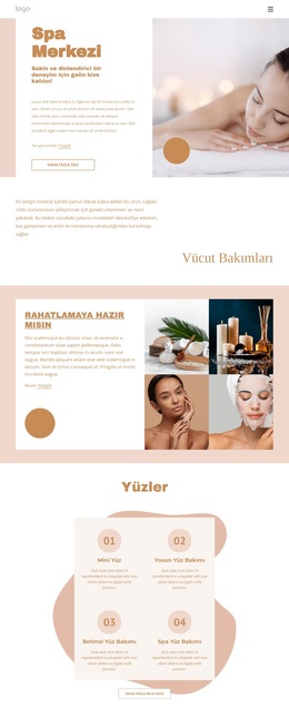 Aromaterapi Ve Spor Spa - Sürükle Ve Bırak WordPress Teması