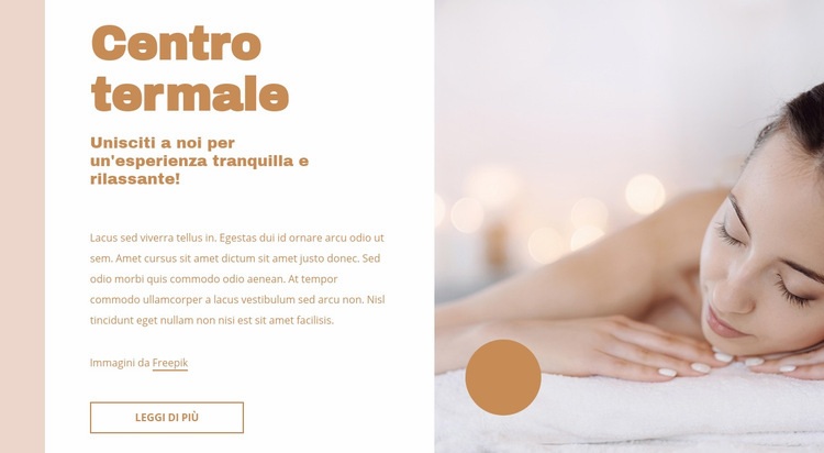 Trattamenti viso perfetti Modelli di Website Builder