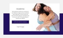 Centro De Energia E Fitness - Modelos De Sites Responsivos