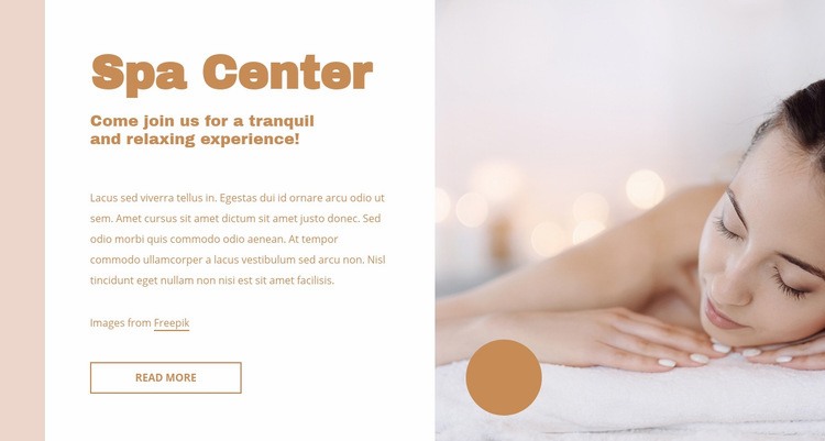 Perfect facial treatments Webflow Template Alternative