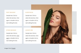 Stone And Foot Massage Elementor Template Alternative