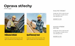 Opravy Střech – Téma WordPress Ke Stažení Zdarma