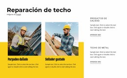 Servicios De Reparación De Techos - Creador De Sitios Web Gratuito