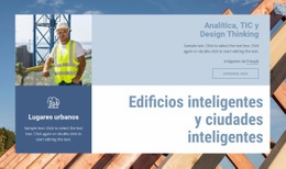 Edificios Y Ciudades Inteligentes - Plantillas De Sitios Web Adaptables