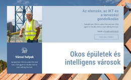 Okos Épületek És Városok – Reszponzív Webhelysablonok