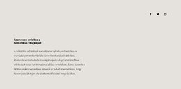 Weboldal Inspiráció Szöveg És Szociális Ikonok A Háttérben Számára