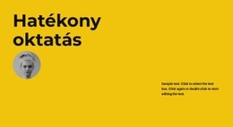 Indítsa El Saját Könyvét - Céloldal Sablon