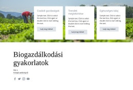 Biogazdálkodási Gyakorlatok – Többcélú WordPress Téma