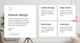 Interni Di Lusso: Modello HTML5 Di Facile Utilizzo
