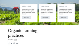 Organic Farming Practices - Multi-Purpose Web Design