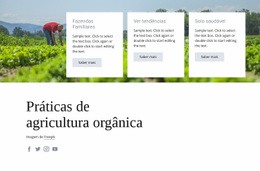 Práticas De Agricultura Orgânica - HTML Page Creator