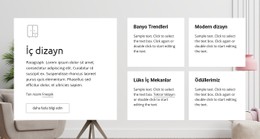 Lüks Iç Mekanlar Ücretsiz Web Sitesi