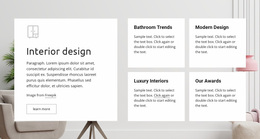 Website Design For Luxury Interiors
