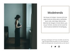 Sammlung Von Abendkleidern – Moderne HTML5-Vorlage