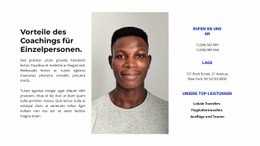 Geschäftsbereiche - HTML-Vorlage