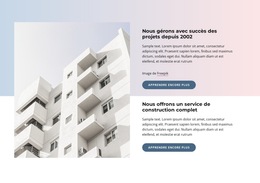 Architecture Et Créativité : Modèle De Site Web Simple