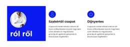 Online Oktatás - Reszponzív HTML-Sablon