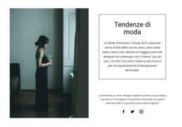 Collezione Di Abiti Da Sera - Design Del Sito Web Definitivo