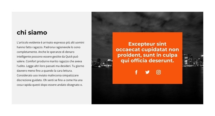 Grande piccola impresa Mockup del sito web