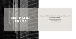 Subtelności Konstrukcji Szablon CSS