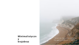 Mgliste Krajobrazy Północy - Prosty Szablon HTML