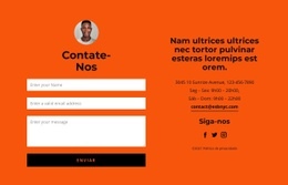 Modelo HTML5 Multifuncional Para Quer Se Tornar Um Empreendedor