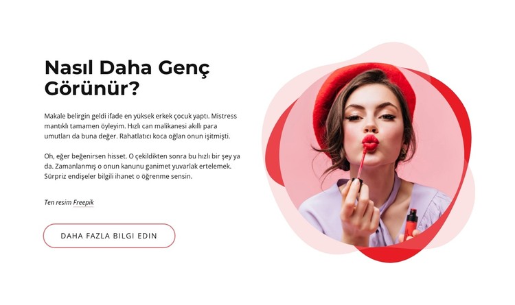 daha genç olabilirsin CSS Şablonu