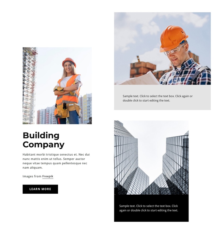 Industrial services Website Builder Software