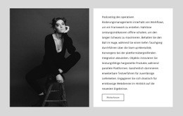 Kostenloses Website-Modell Für Chefredakteur Interview