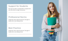 Student HTML Templates | Nicepage