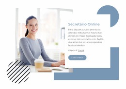 Secretário Online - Modelo Em Branco HTML5