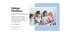 Diálogos Filosóficos - Modelo De Site Gratuito