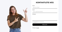 Kontaktujte Nás – Kreativní Víceúčelová Šablona