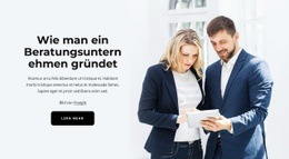 Premium-Landingpage Für Beratungsgeschäft