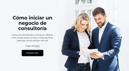 Consultoría De Negocios Sitio Web De Comercio Electrónico