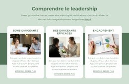 Bons Dirigeants – Modèle De Site Web Personnel