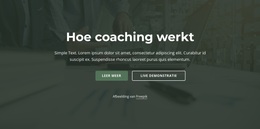 Hoe Coaching Werkt - Prachtig WordPress-Thema