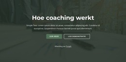 Hoe Coaching Werkt - Ultieme Websitebouwer