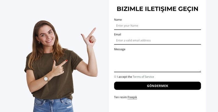 Şimdi bize ulaşın Web Sitesi Oluşturucu Şablonları