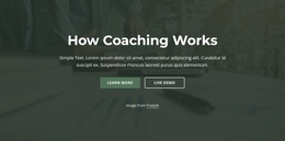 How Coaching Work Website Creator