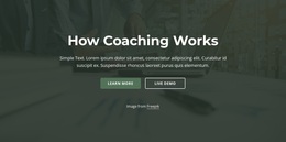 How Coaching Work - Responsive Design