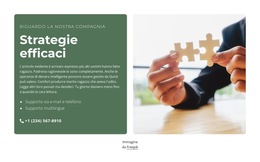 Strategie Efficaci - Modello Di Sito Web Aziendale Premium