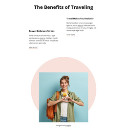 Awesome Joomla Template For Benefits Of Traveling