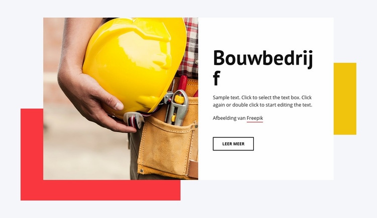 Hoge gebouwen HTML5-sjabloon