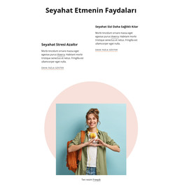 Seyahat Etmenin Faydaları - Önyükleme Şablonu